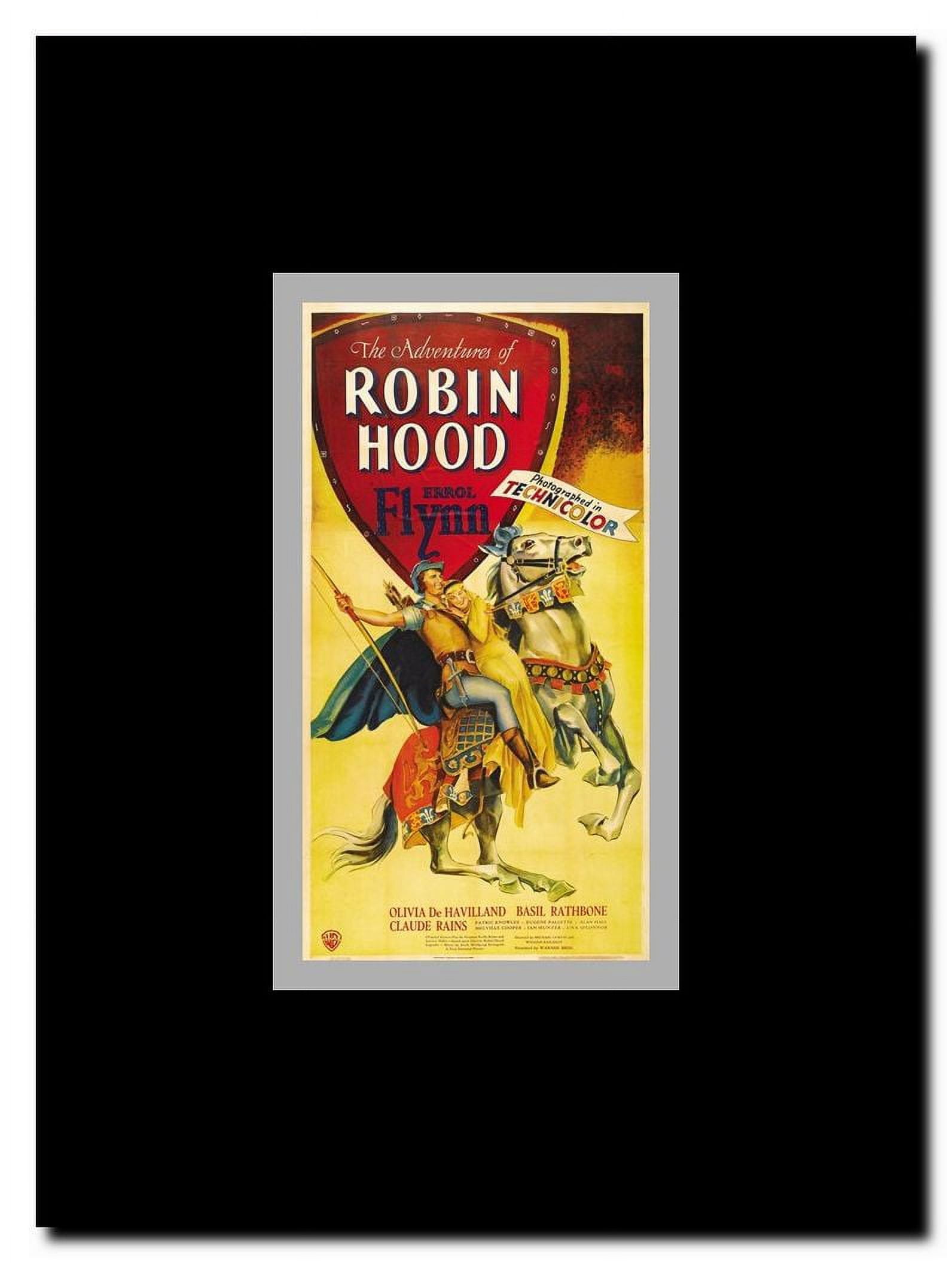 The Adventures of Robin Hood Framed Movie Poster