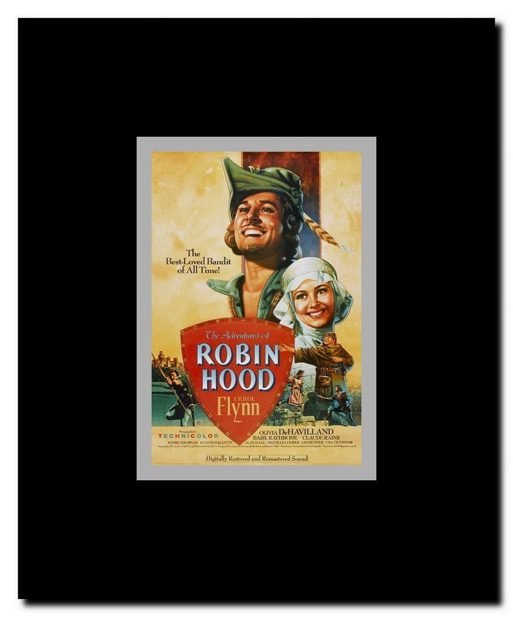 The Adventures of Robin Hood Framed Movie Poster
