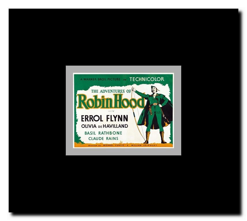 The Adventures of Robin Hood Framed Movie Poster