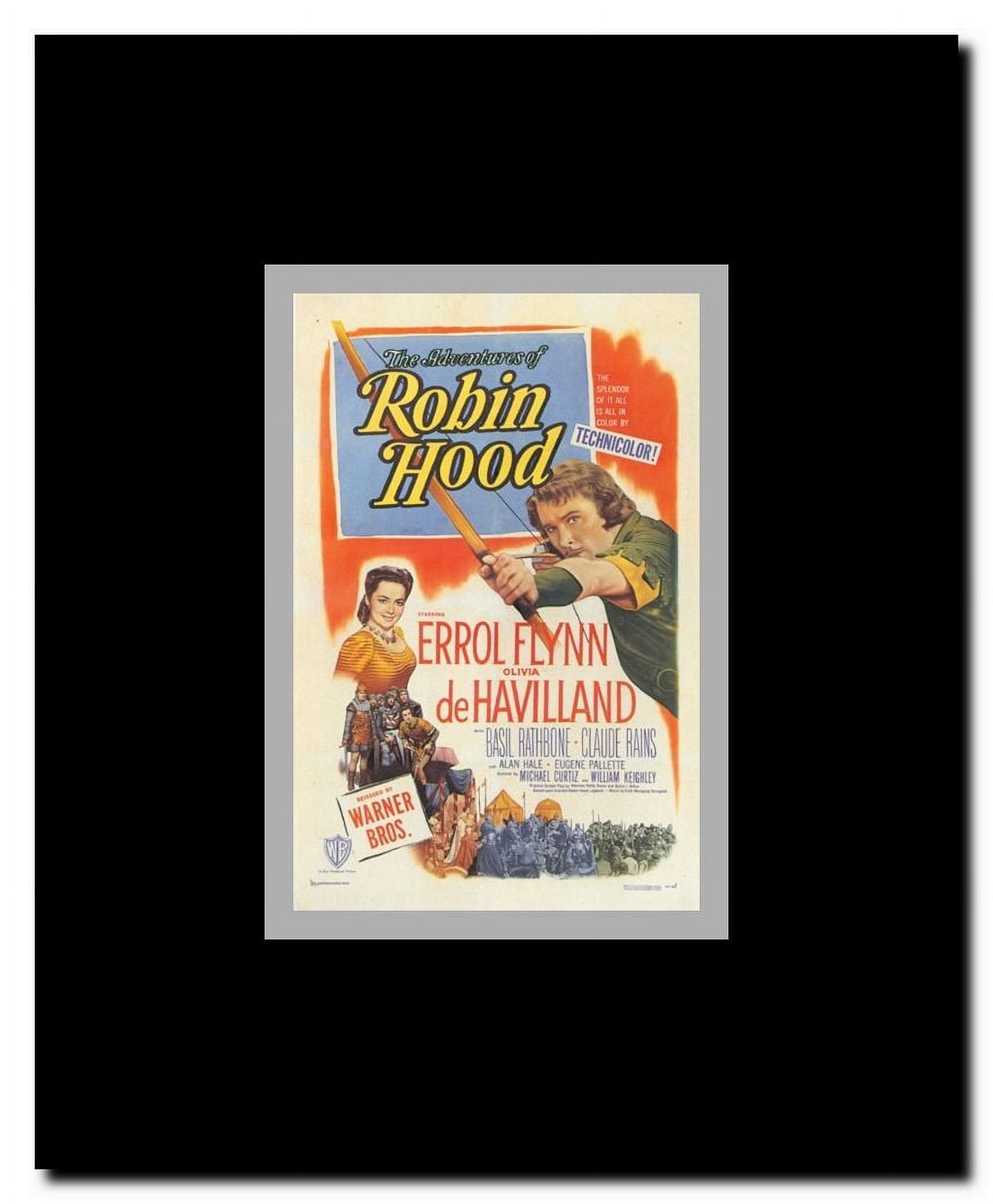 The Adventures of Robin Hood Framed Movie Poster