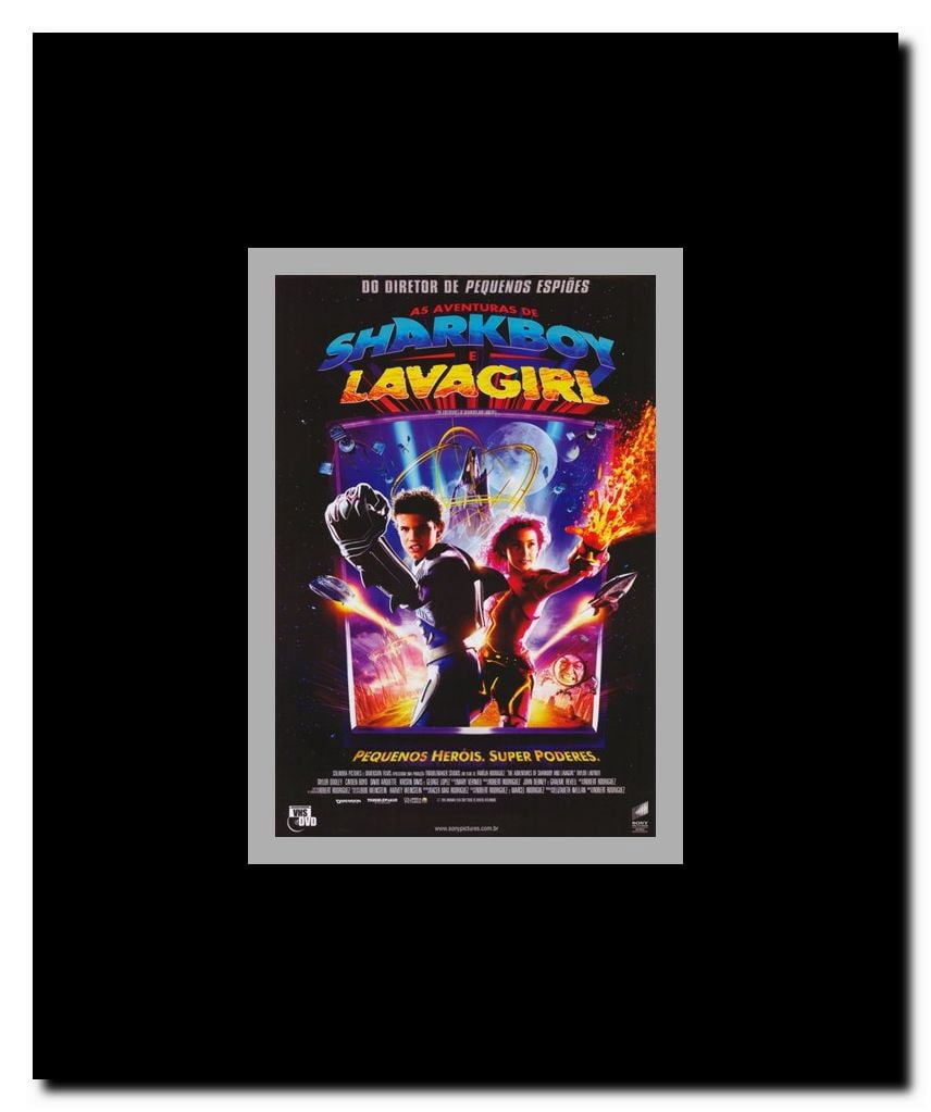 The Adventures of Shark Boy & Lava Girl in 3-D Framed Movie Poster