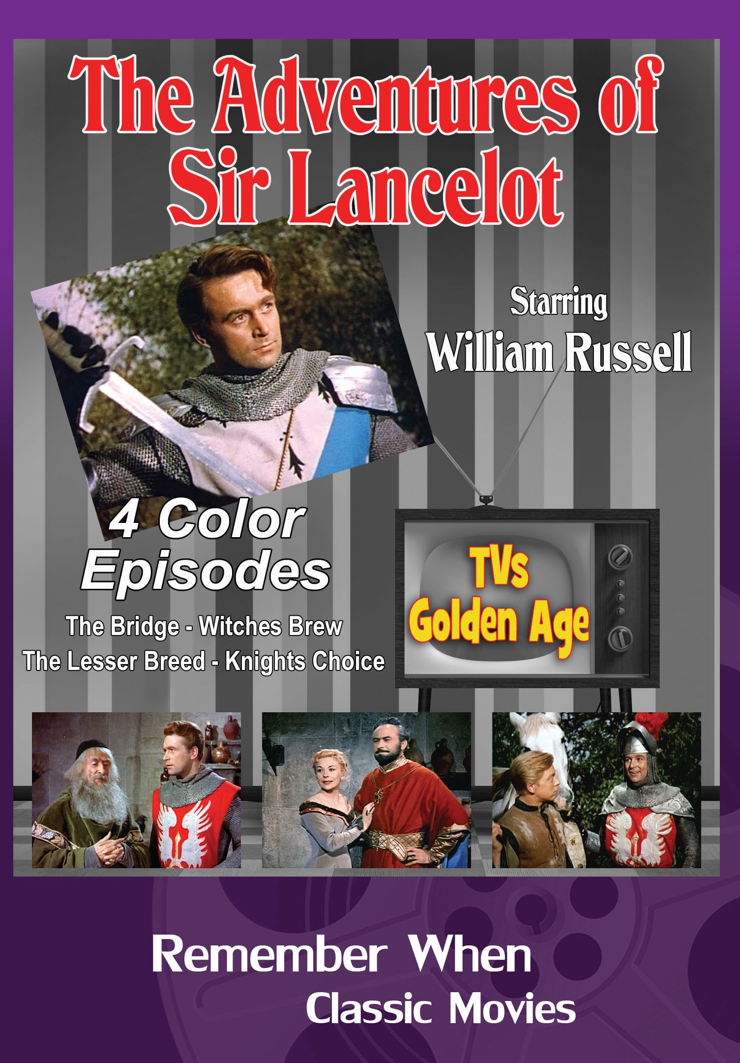 The Adventures of Sir Lancelot: 4 Color Episodes - Walmart.com
