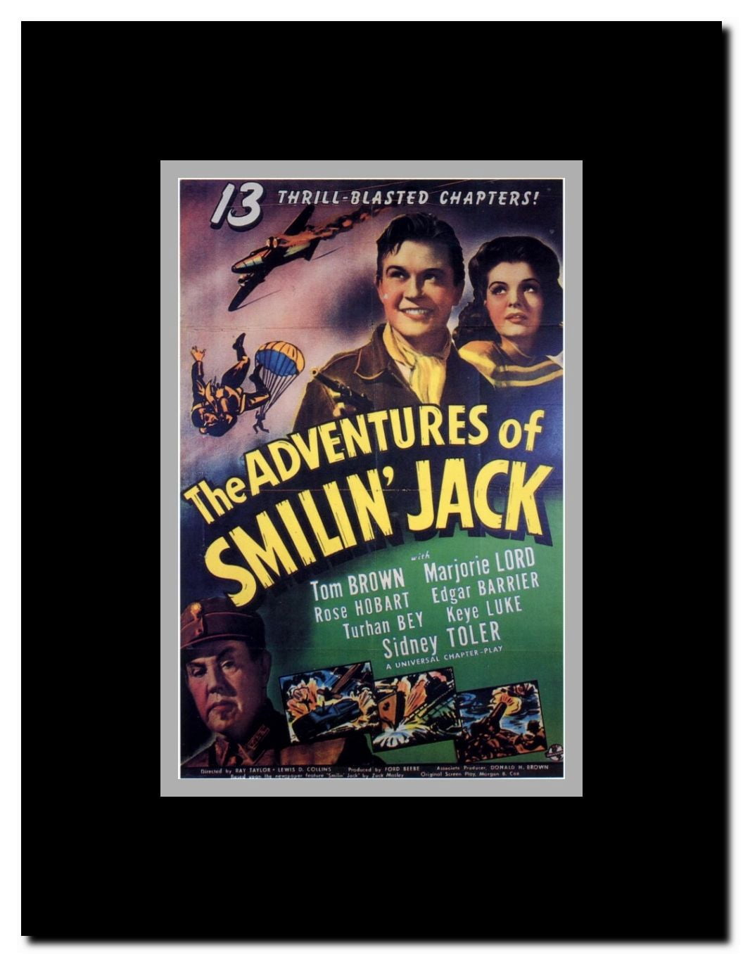 The Adventures of Smilin Jack Framed Movie Poster