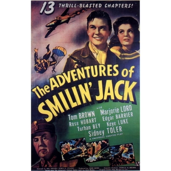 The Adventures of Smilin Jack Movie Poster (11 x 17)