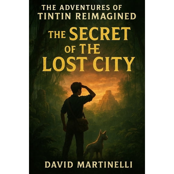 The Adventures of Tintin Reimagined: The Secret of the Lost City, (Paperback)