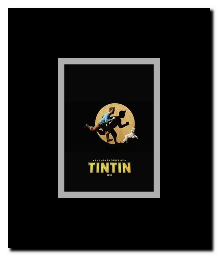 The Adventures of Tintin: The Secret of the Unicorn Framed Movie Poster