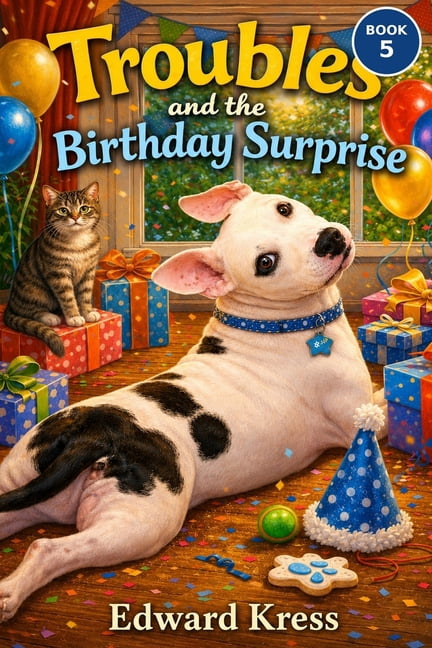 The Adventures of Troubles Troubles and the Birthday Surprise, Book 5, (Paperback)
