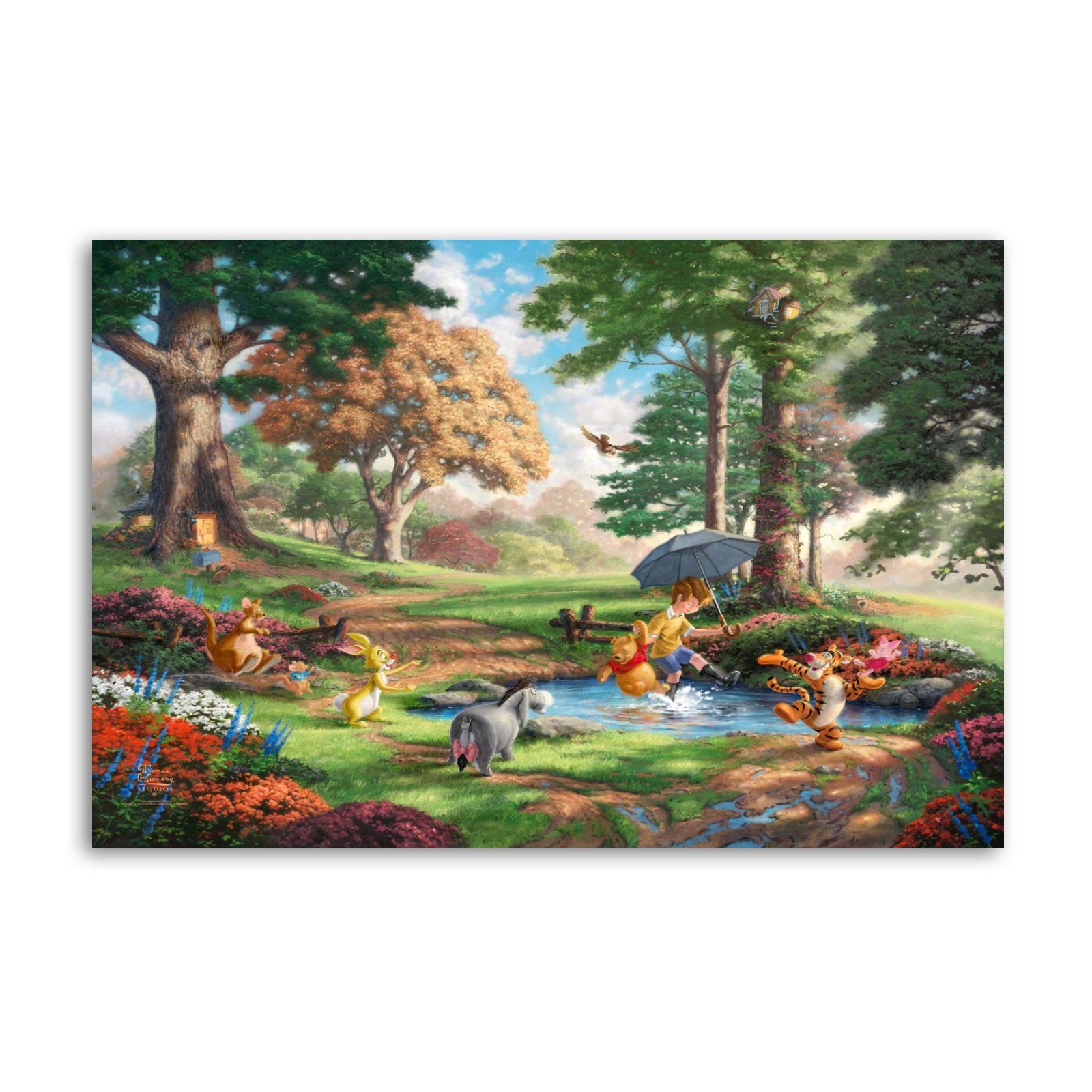 Modern Pooh Graphics The Adventures of Winnie The Pooh II Art Poster Canvas Painting Decor ...