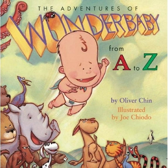The Adventures of Wonderbaby: From A to Z (Board Book)