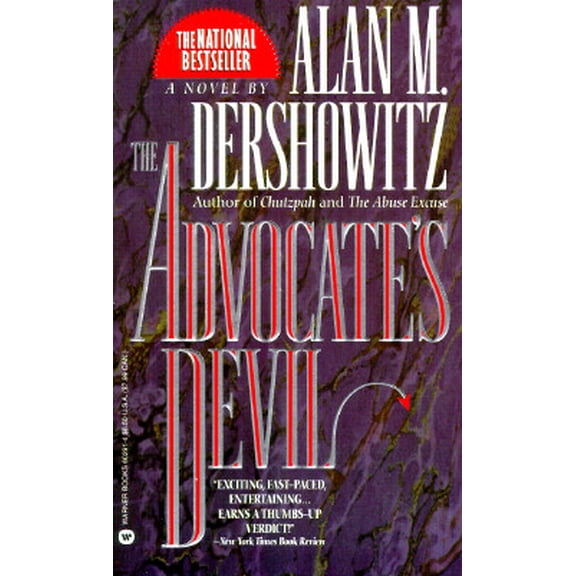 Pre-Owned The Advocate's Devil, by Dershowitz, Alan M., (Mass Market Paperback), Literature & Fiction, English