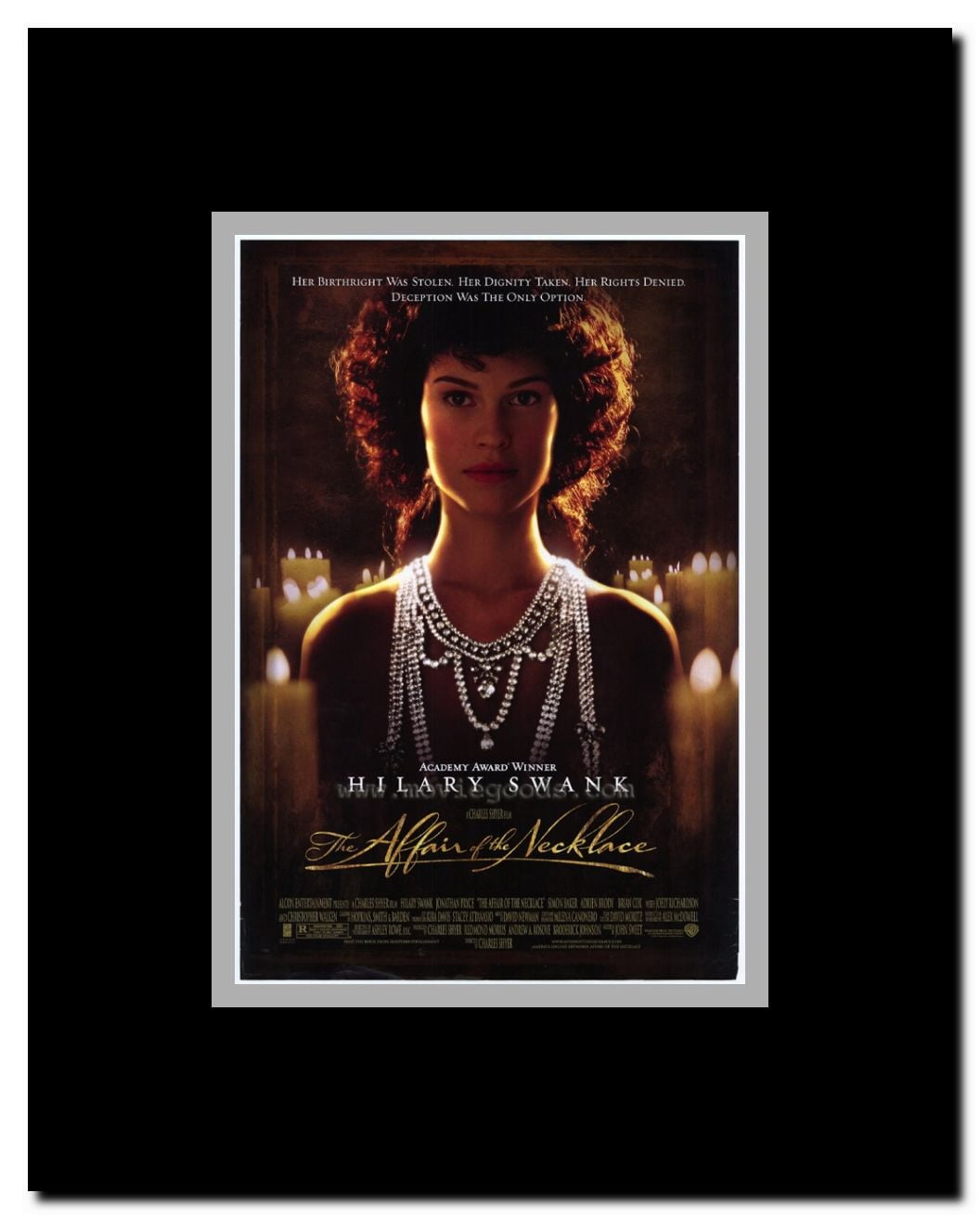 The Affair of the Necklace Framed Movie Poster