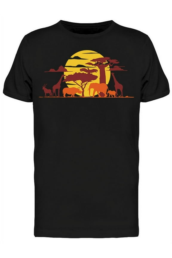 The Africa Ecosystem T-Shirt Men -Image by Shutterstock, Male Small