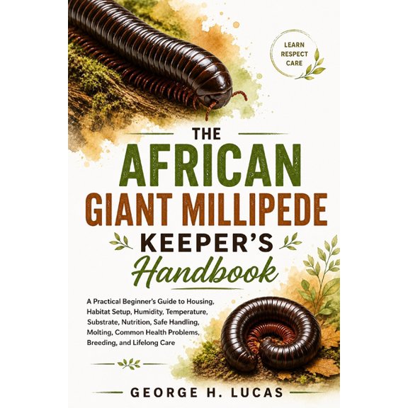 The African Giant Millipede Keeper's Handbook: A Practical Beginner's Guide to Housing, Habitat Setup, Humidity, Tempera, (Paperback)