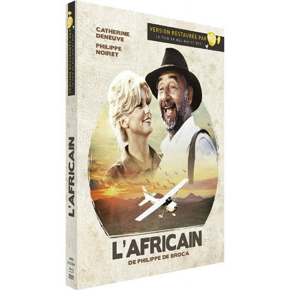The African ( L'Africain ) (Blu-Ray & DVD Combo) [ Blu-Ray, Reg.A/B/C Import - France ]