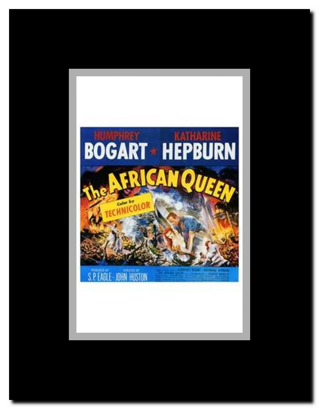 The African Queen Framed Movie Poster