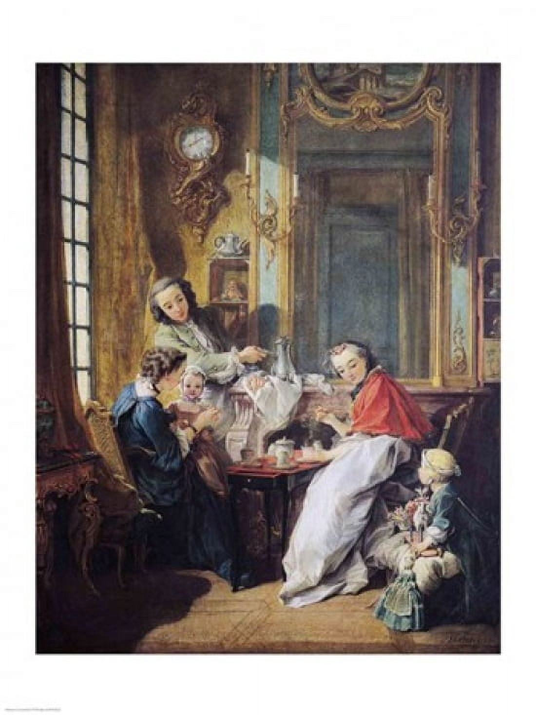 The Afternoon Meal 1739 Canvas Art - Francois Boucher (18 x 24)