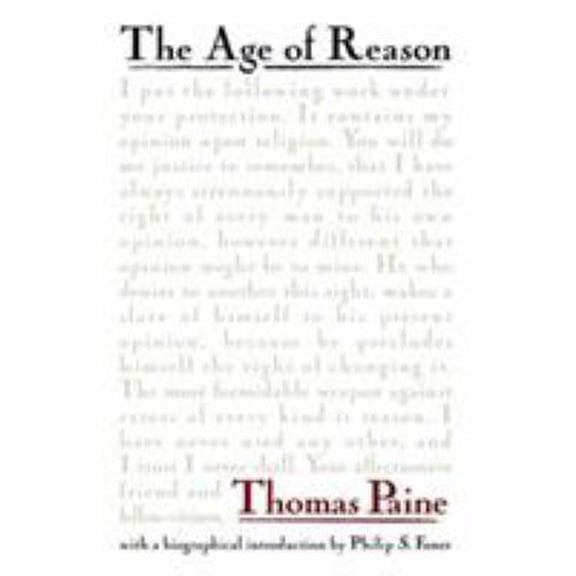 Pre-Owned The Age Of Reason (Paperback) 0806505494 9780806505497