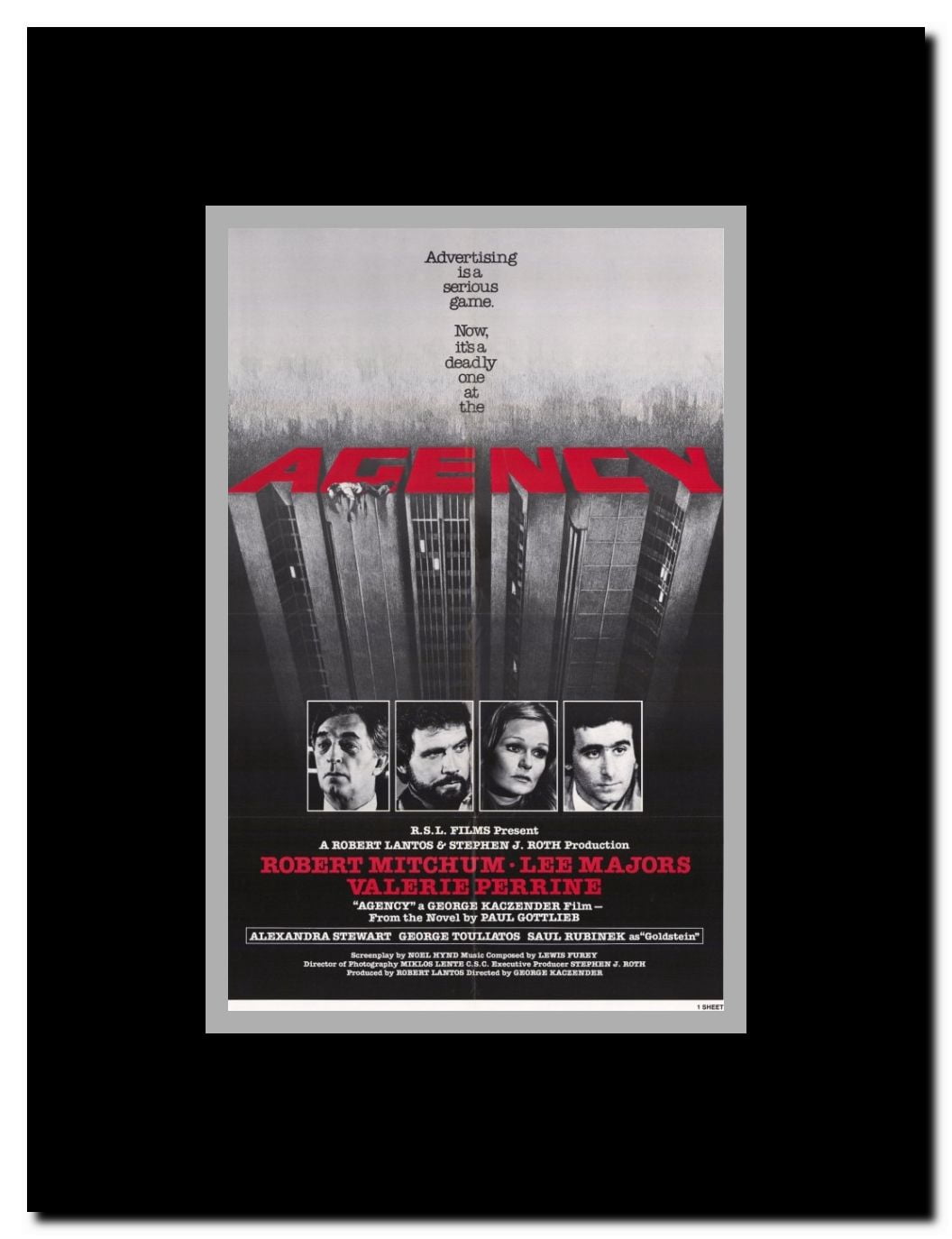 The Agency Framed Movie Poster