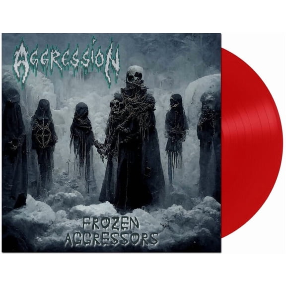 The Aggression - Frozen Aggressors - Red - Heavy Metal - Vinyl