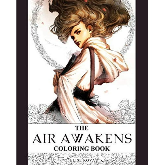 Pre-Owned The Air Awakens Coloring Book (Paperback) 1949694259 9781949694253