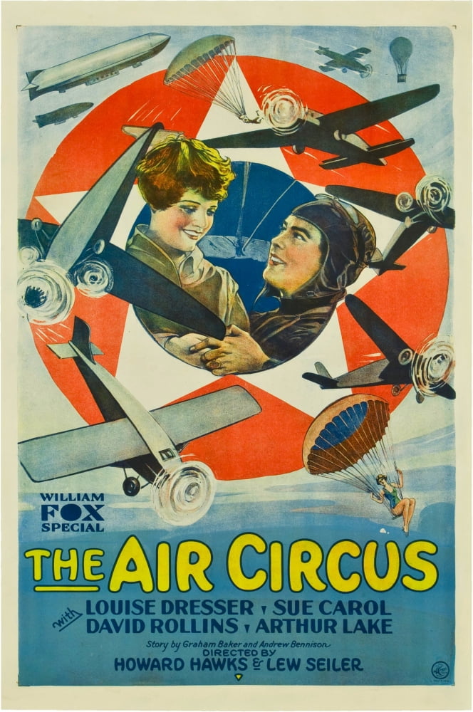 The Air Circus Canvas Art - (11 x 17)