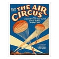 thumbnail image 1 of The Air Circus - Starring Louise Dresser - Directed by Howard Hawks Lew Seiler - Vintage Film Movie Poster c.1928 - Fine Art Matte Paper Print (Unframed) 11x14in, 1 of 4