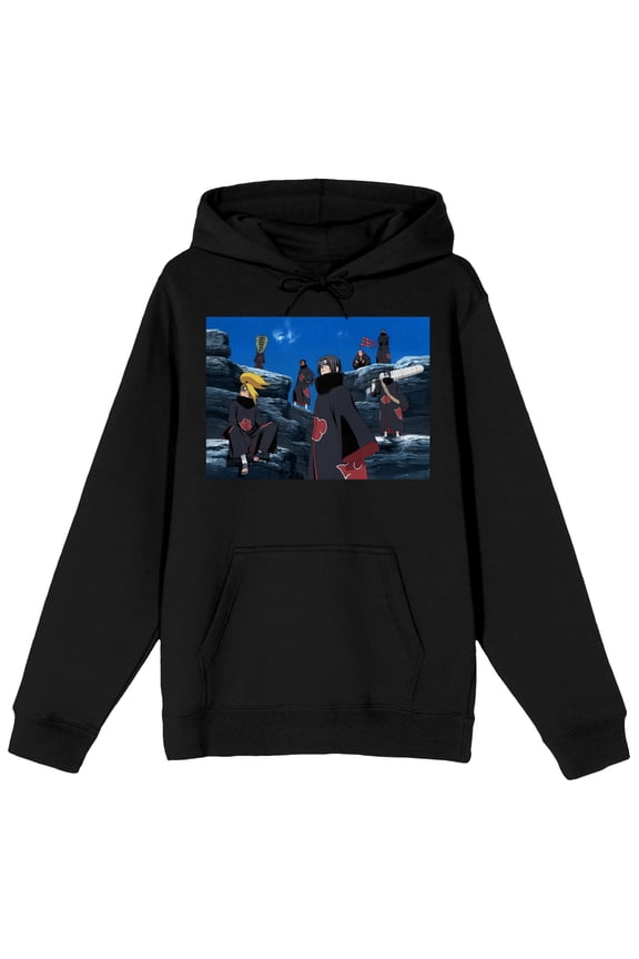 The Akatsuki Members Long Sleeve Hoodie - 3XL