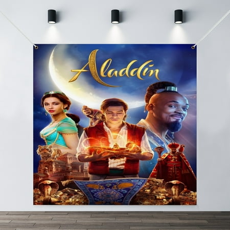 The Aladdin holiday banner is perfect for adding festive cheer.35.43x35.43in（90x90cm）