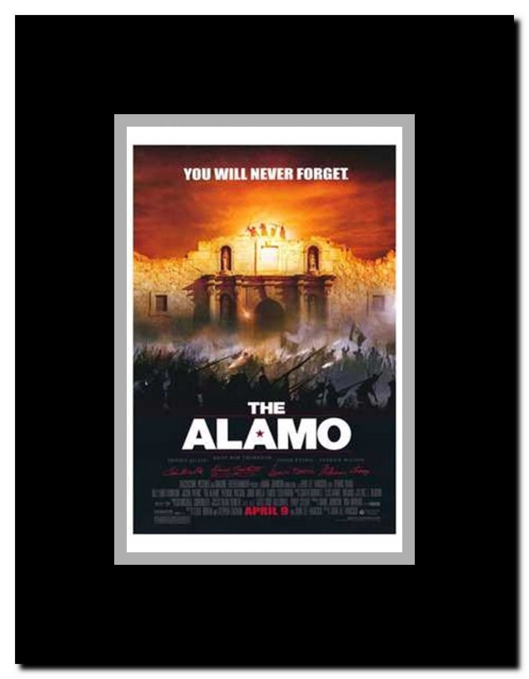 The Alamo Framed Movie Poster