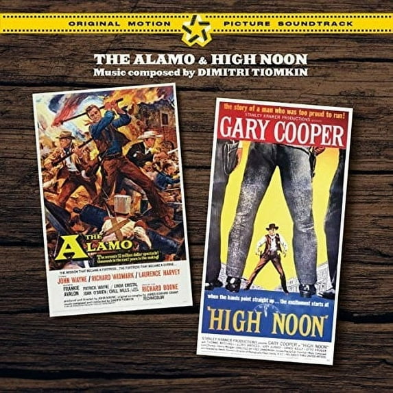 Dimitri Tiomkin - The Alamo / High Noon + 2 Bonus Tracks Soundtrack - Music & Performance - CD