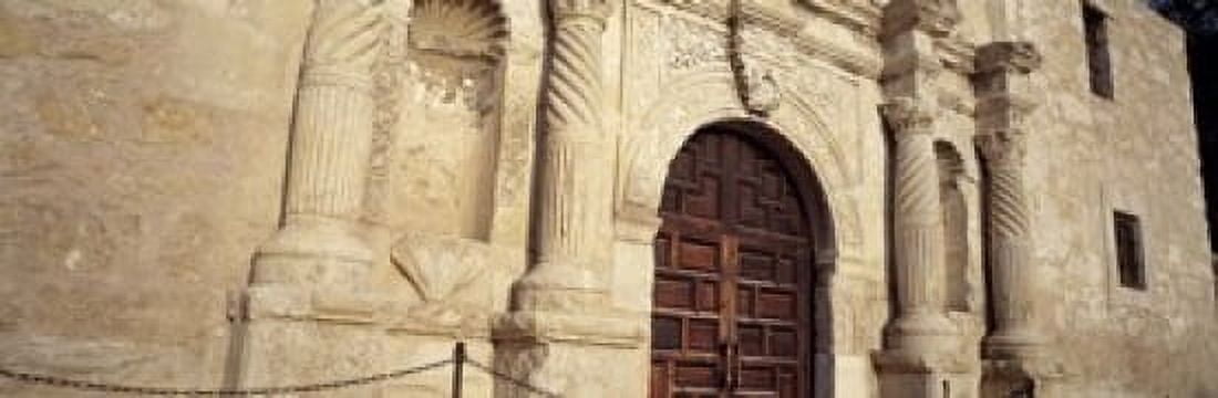 The Alamo San Antonio TX Canvas Art - Panoramic Images (18 x 6)