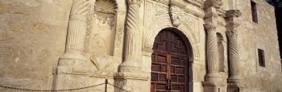 The Alamo San Antonio TX Canvas Art - Panoramic Images (36 x 12)