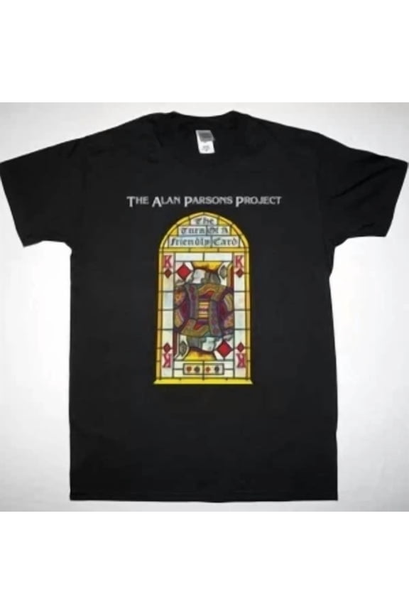 The Alan Parsons Project The Turn Of A Friendly Card 1980 New Black T-shirt