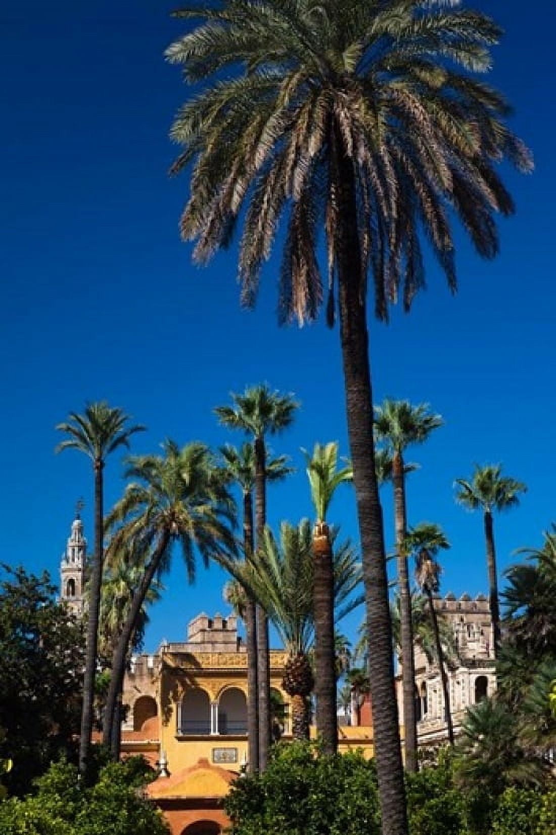 The Alcazar Gardens Seville Spain Canvas Art - Walter Bibikow DanitaDelimont (18 x 24)