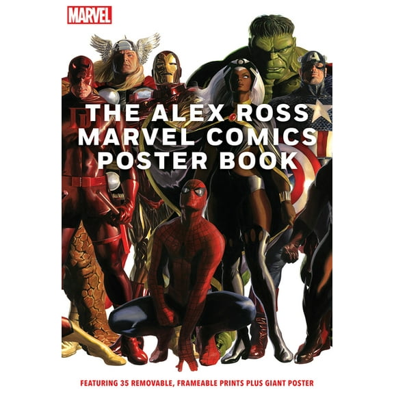 The Alex Ross Marvel Comics Poster Book, (Paperback)