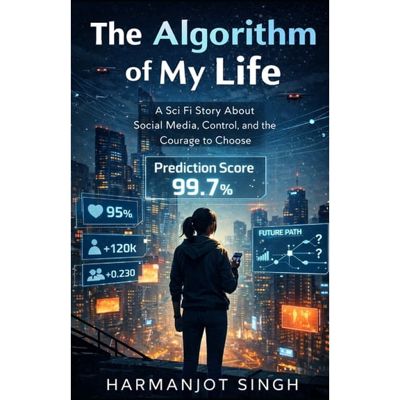 The Algorithm of My Life: A Sci Fi Story About Social Media, Control, and the Courage to Choose, (Paperback)