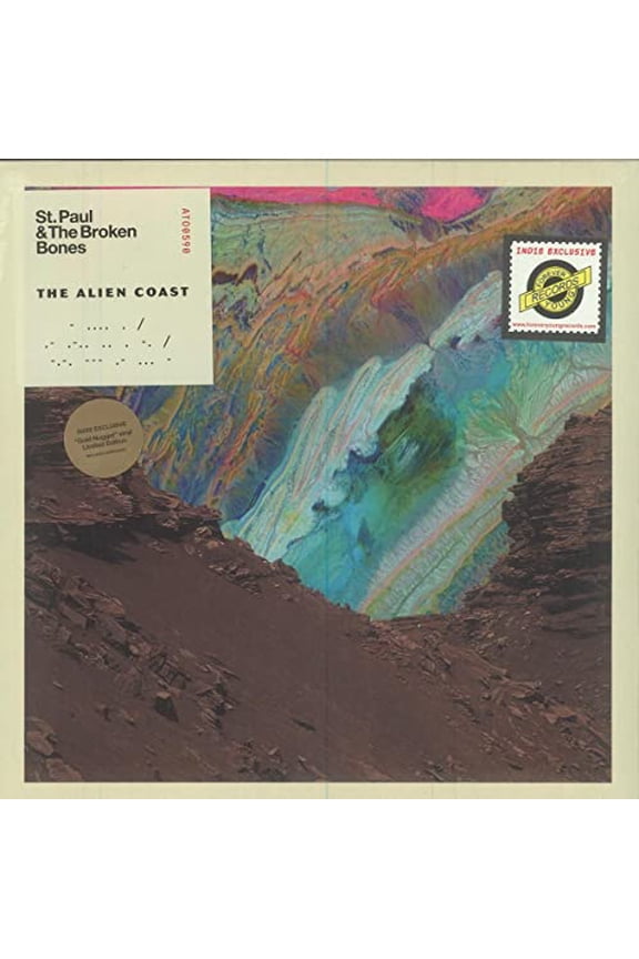 St. Paul  The Broken Bones - The Alien Coast [Indie Exclusive Limited Edition Gold Nugget LP]