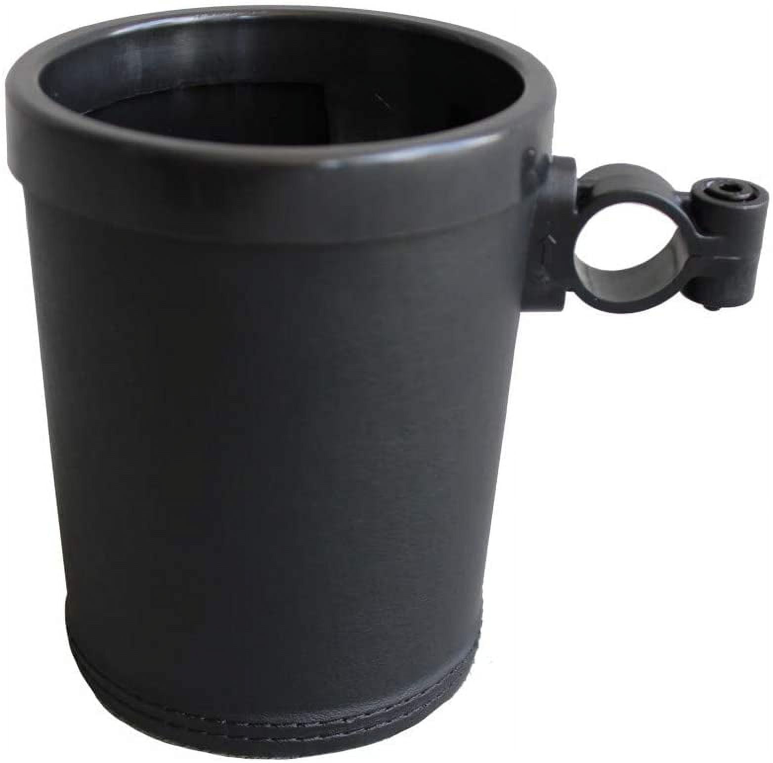 The All Black Bike Cup Holder for Beach Cruiser Bicycle Commuter Bike
