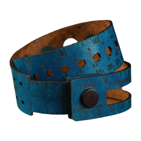 The All In 1One 7 Function Counter Wrist Wrap Multifunctional Leather Metric Inches 18 Measuring Tools Home Decor