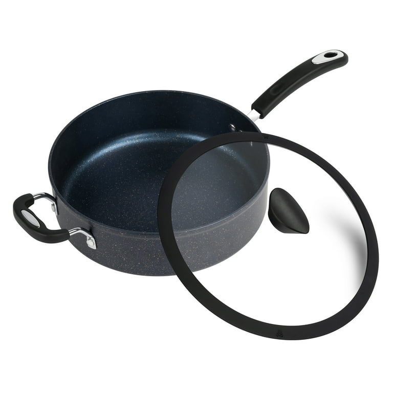 Ozeri Green Sauce Pan - 5.3 Quart, German Ceramic Non-Stick Coating, PFAS-Free, Induction Compatible 4 thumbnail image