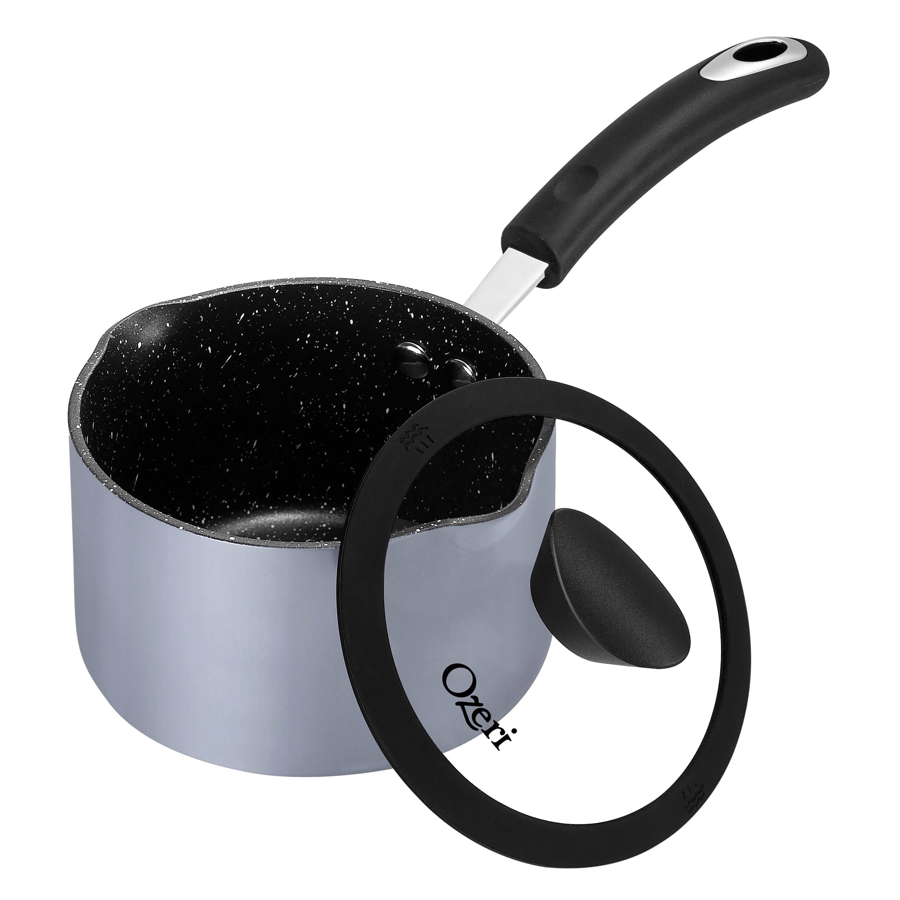 The AllInOne Stone Saucepan and Cooking Pot by Ozeri 100 APEO