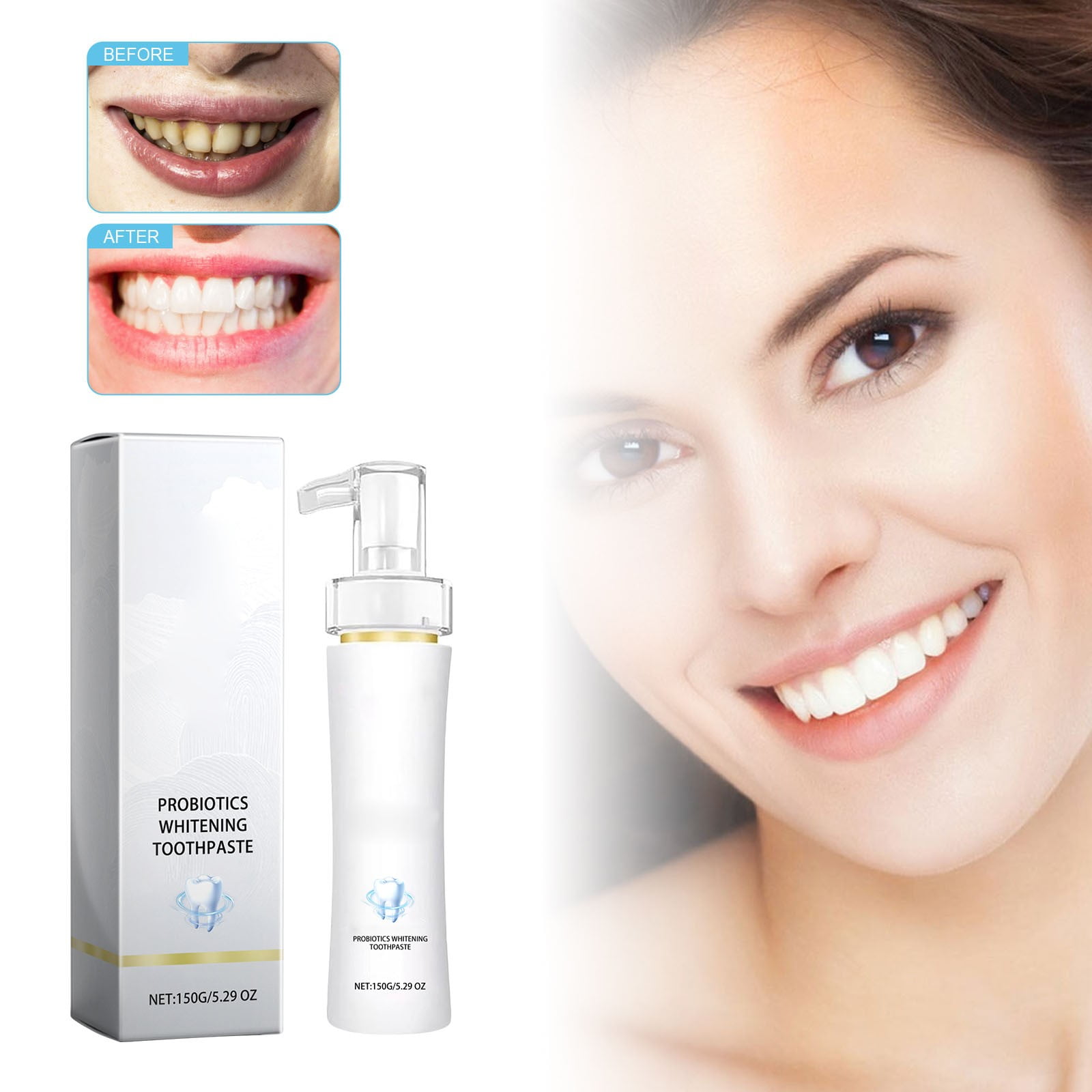 The All New Probiotic Toothpaste With A Scientific Formula It