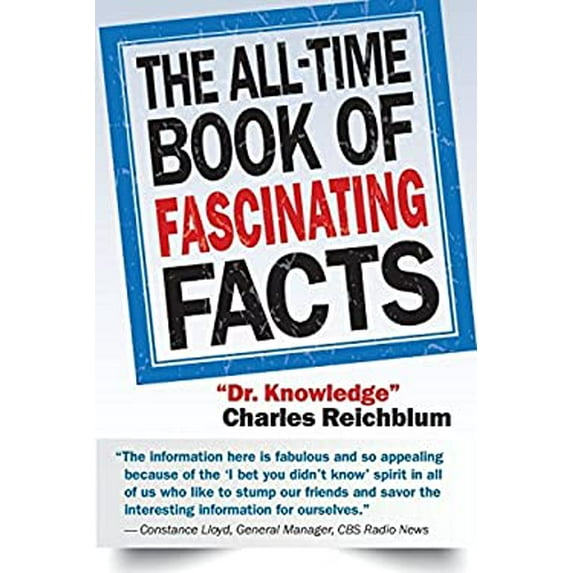 Pre-Owned The All-Time Book of Fascinating Facts (Paperback) 0966099109 9780966099102