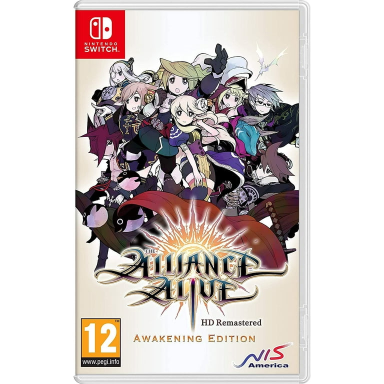 The Alliance Alive HD Remastered Awakening Edition Nintendo Switch