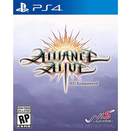 The Alliance Alive HD Remastered, NIS America, PlayStation 4, 810023033608