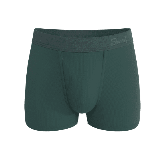 The Alloy - Shinesty Dark Teal Ball Hammock Pouch Trunks Underwear Large