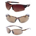 thumbnail image 1 of "The Allstars" 3 Pair Assortment of Bifocal Sport Wrap Reading Sunglasses for Men and Women - Tortoise/Tortoise - 2.00, 1 of 6