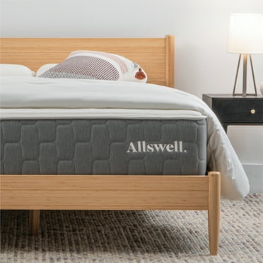The Allswell Brick 12" Bed in a Box Hybrid Mattress, Queen