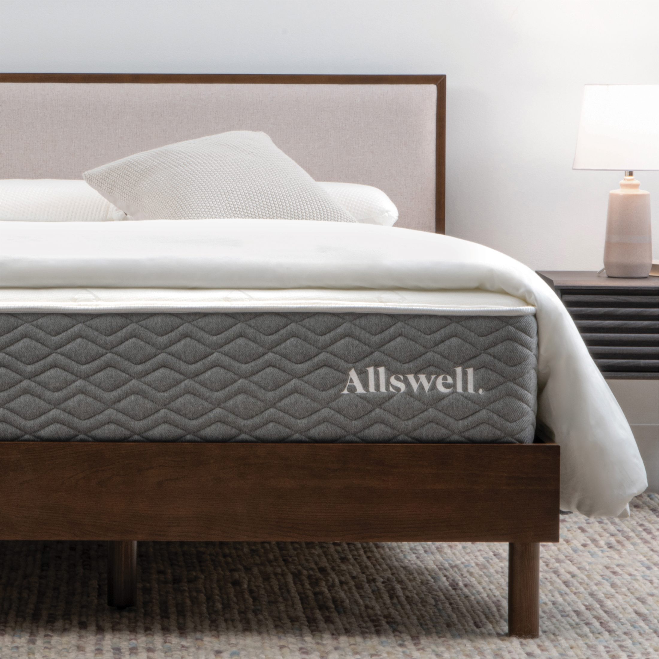 The Allswell Luxe 12" Bed in a Box Hybrid Mattress, Queen - image 1 of 7