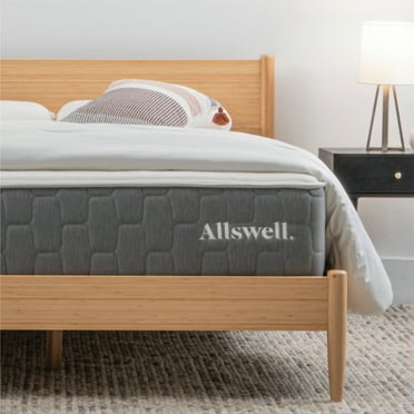 The Allswell Luxe 12" Extra Firm Bed in a Box Hybrid Mattress, Queen